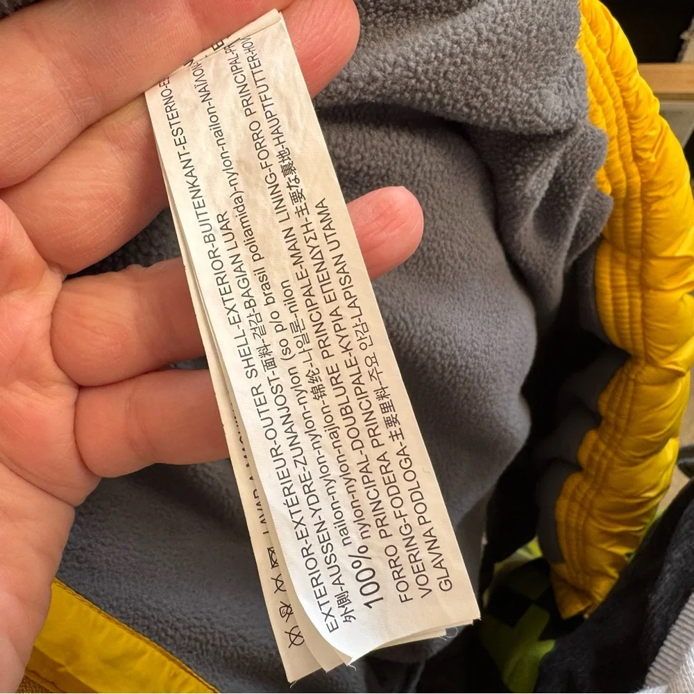 Zara Baby Boy Yellow Hooded Puffer Jacket Winter Coat‎ Size 18-24 Months